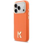 Case Karl Lagerfeld Karl Head Logo       MagSafe for iPhone 17 Pro Max orange - imagine 2