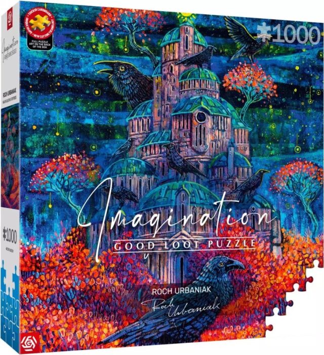 Puzzle Good Loot Imagination - Roch Urbaniak: Raven Queen's Fortress 1000 pc(s) - imagine 3