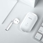 USAMS Bluetooth 5.0 Headset LB Series + Docking Station white BHULB01 (US-LB001) - imagine 3