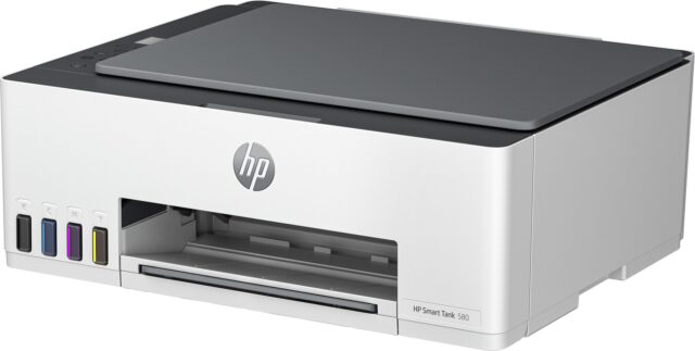 HP Smart Tank 580 All-in-One Printer  Home and home office  Print  copy  scan  Wireless; High-volume printer tank; Print from phone or tablet; Scan to PDF - imagine 6