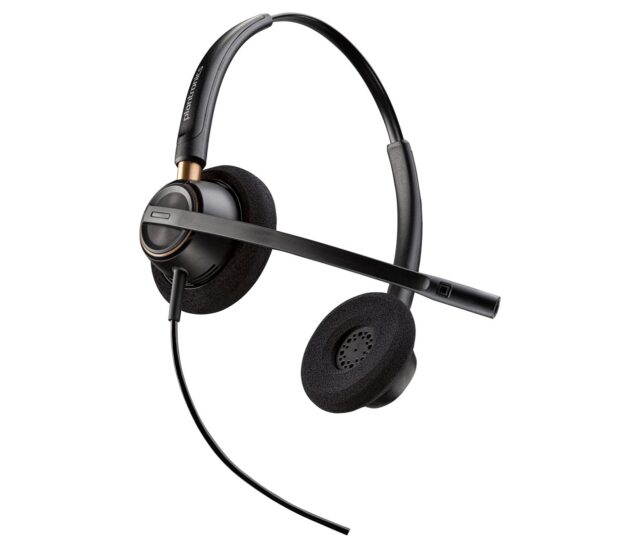 HP Poly EncorePro 520 Binaural Headset +Quick Disconnect - imagine 3