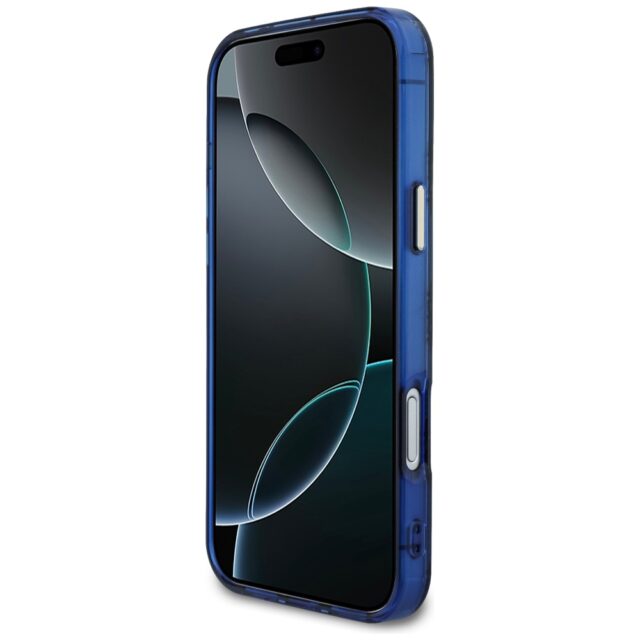 Case Guess IML Peony Dot MagSafe for  iPhone 17 Pro Max blue - imagine 5