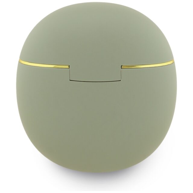 TWS Earphones Guess Gold Line Triangle khaki - imagine 4