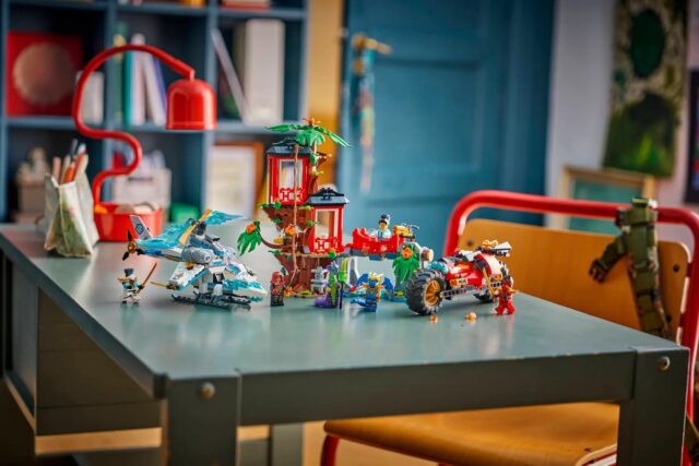 LEGO NINJAGO 71857 Ninja Vehicle Battle at the Tree House - imagine 10