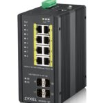 Zyxel RGS200-12P Managed L2 Gigabit Ethernet (10/100/1000) Power over Ethernet (PoE) Black