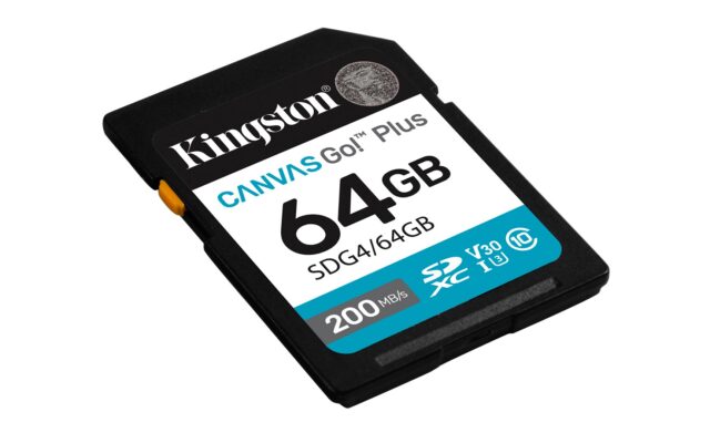 Kingston Technology Canvas Go! Plus 64GB SDXC Canvas Go Plus Gen4 200MB/s C10 UHS-I U3 V30 - imagine 4