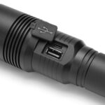 Montis Taktyczna ręczna latarka akumulatorowa LED MT159 Black Hand flashlight - imagine 3