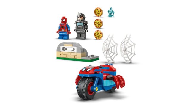 LEGO MARVEL 11206 Spidey on his Motorcycle vs. Rhino - imagine 6