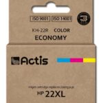 Actis KH-22R Ink (replacement for HP 22XL C9352A; Standard; 18 ml; color: cyan  magenta  yellow)