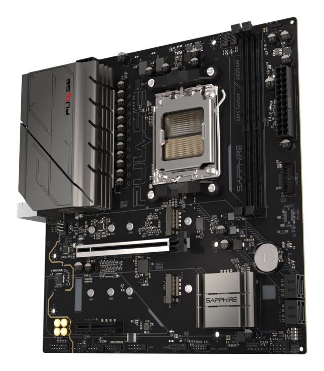Sapphire PULSE A620AM AMD A620A Socket AM5 micro ATX - imagine 3