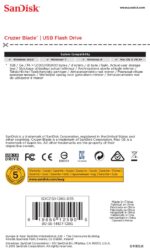 SanDisk Cruzer Blade USB flash drive 128 GB USB Type-A 2.0 Black  Red - imagine 8