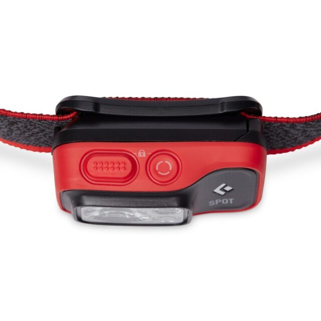 Black Diamond Spot 400 Black  Red Headband flashlight LED - imagine 3