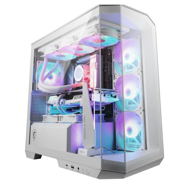 MSI MAG PANO M100R PZ Micro Tower White - imagine 21