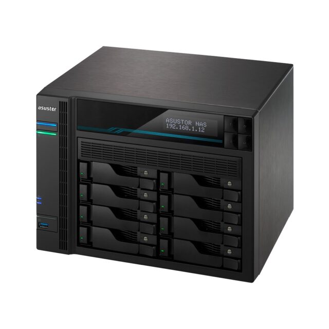 Asustor AS6508T NAS Tower Intel Atom® C3538 8 GB DDR4 0 TB ADM Black - imagine 7