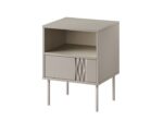 Bedside table 2 pcs. TRESSE 44x40x53 cashmere matt