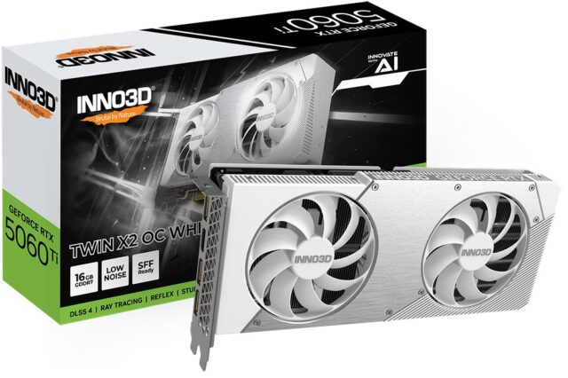 INNO3D GeForce RTX 5060 Ti TWIN X2 OC NVIDIA 16 GB GDDR7 - imagine 3