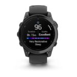 Garmin Fenix E 3.3 cm (1.3 ) AMOLED 47 mm Digital 416 x 416 pixels Touchscreen Black Wi-Fi GPS (satellite) - imagine 8