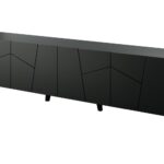 RTV cabinet ETNA 200x42x52 matte black