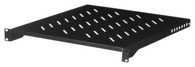 Lanberg AK-1005-B Rack shelf for 19’ 800MM (1U  483X500MM) - imagine 2