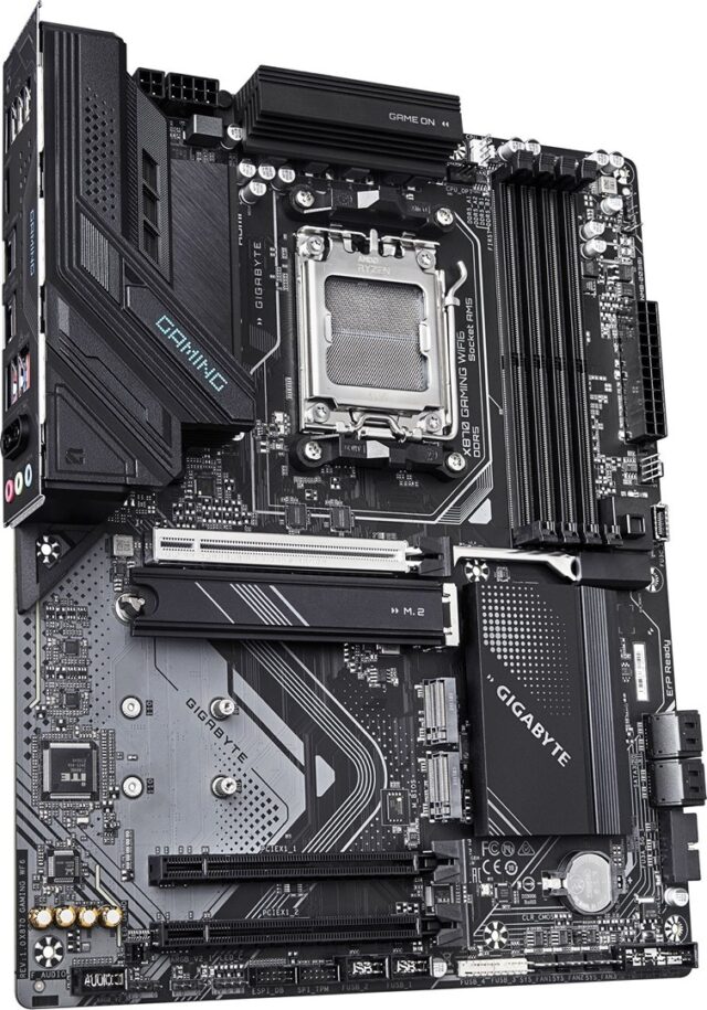 GIGABYTE X870 GAMING WIFI6 Motherboard - Supports AMD Ryzen 9000 CPUs  8+2+2 phases VRM  up to 8000MHz DDR5 (OC)  1xPCIe 5.0 + 2xPCIe 4.0  Wi-Fi 6  2.5GbE LAN  USB 4 - imagine 4