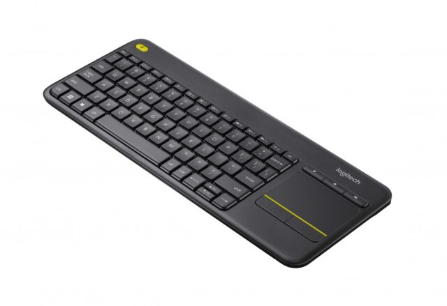 Logitech K400 Plus keyboard RF Wireless Dutch Black - imagine 3