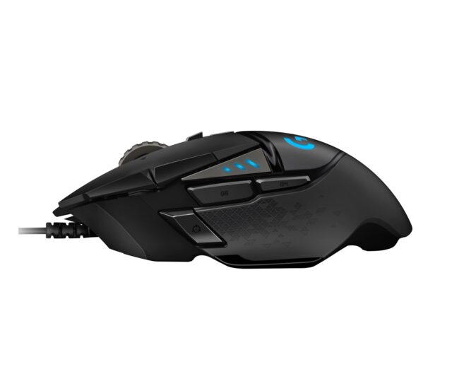 Logitech G G502 HERO mouse Right-hand USB Type-A Optical 16000 DPI - imagine 3