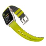 UNIQ Linus Strap Apple Watch Series 1-8/SE/SE2/SE3/Ultra1/ 2/3  42/44/45/49mm Airosoft Silicone lime - imagine 2