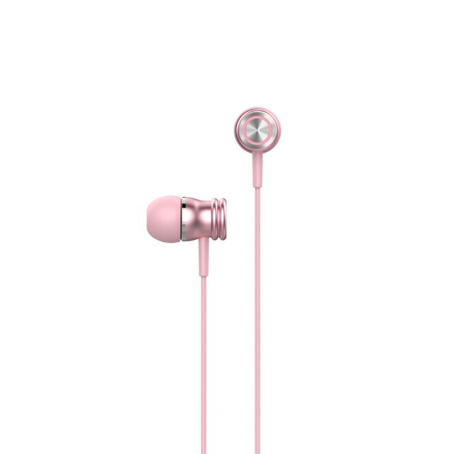 Havit E303P wired headphones pink - imagine 4