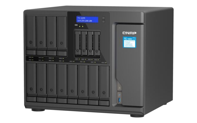 QNAP TS-1655 NAS Tower Ethernet LAN Black C5125 - imagine 9