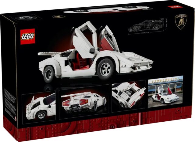 LEGO ICONS 10337 Lamborghini Countach 5000 Quattrovalvole - imagine 2