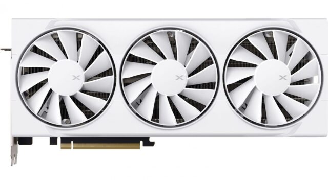 Graphics card. XFX Swift RX 9070 White 3-FAN GAM E 16G - imagine 4