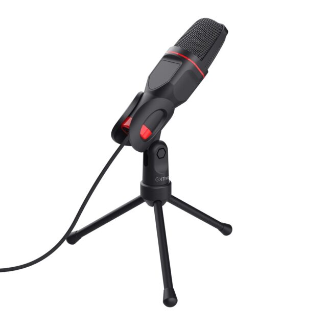 Trust GXT 212 Black  Red PC microphone - imagine 3