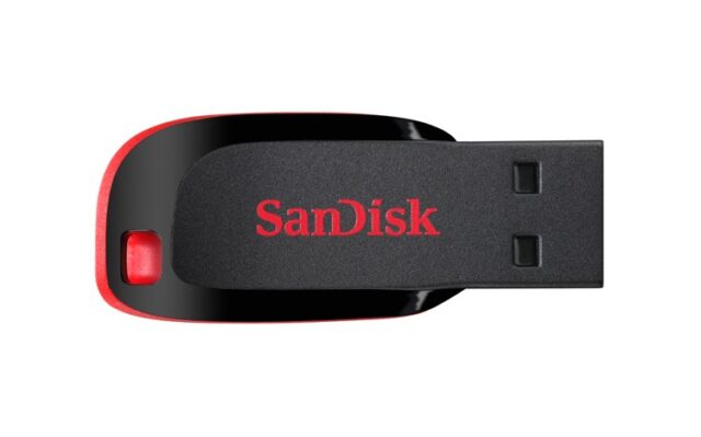SanDisk Cruzer Blade USB flash drive 128 GB USB Type-A 2.0 Black  Red - imagine 7