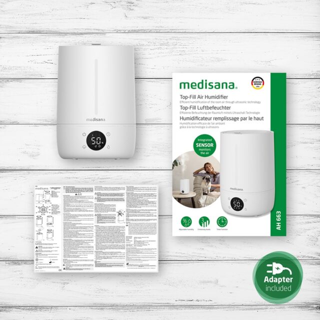 Medisana air humidifier AH 663 - imagine 6