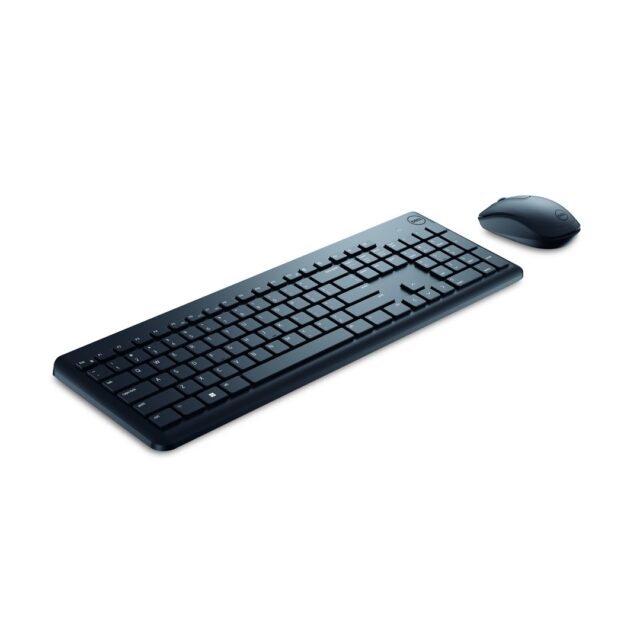 DELL KM3322W keyboard Mouse included RF Wireless US International Black - imagine 3