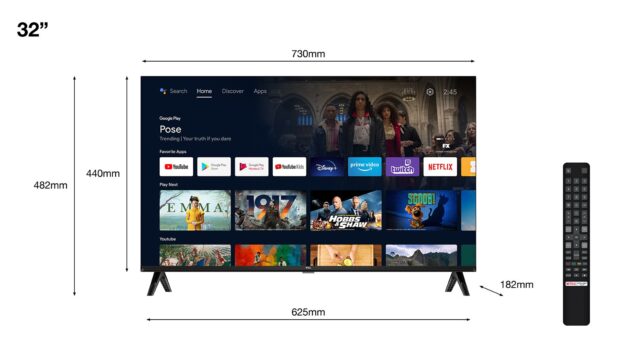 TCL S54 32S5400AF TV 81.3 cm (32 ) Full HD Smart TV Wi-Fi Silver - imagine 11