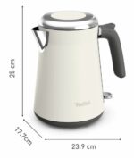 Tefal Collection KI666AE0 electric kettle 1.7 L 2400 W Ivory - imagine 4