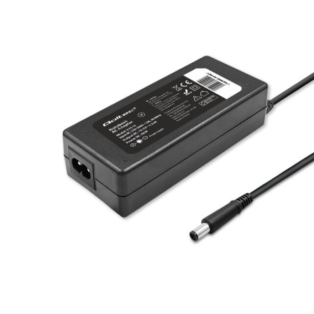 Qoltec 51519.65W Power adapter for Dell | 65W | 19.5V | 3.34A | 7.4*5.0+pin | +power cable - imagine 6