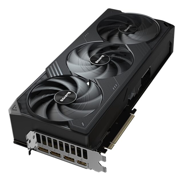 GIGABYTE GeForce RTX 5090 WINDFORCE OC 32G Graphics Card - 32GB GDDR7  512bit  PCI-E 5.0  2467MHz Core Clock  3 x DP 2.1a  1 x HDMI 2.1b  NVIDIA DLSS 4  GV-N5090WF3OC-32GD - imagine 4