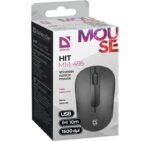 MOUSE DEFENDER HIT MM-495 RF OPTIC BLACK 1600dpi 3P - imagine 5