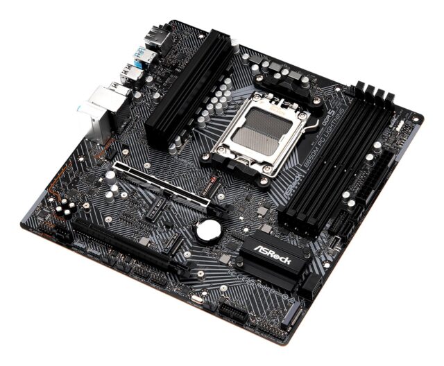Asrock B650M PG Lightning AMD B650 Socket AM5 micro ATX - imagine 4