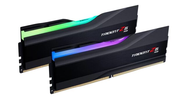 G.Skill Trident Z5 RGB F5-6000J3444F64GX2-TZ5RK memory module 128 GB 2 x 64 GB DDR5 5600 MT/s - imagine 3
