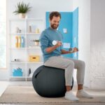 Leitz Ergo Cosy Seat Ball grey - imagine 11