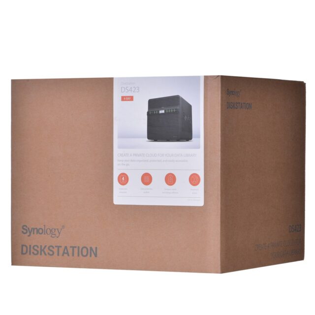 Synology DiskStation DS423 NAS/storage server Ethernet LAN Black RTD1619B - imagine 10