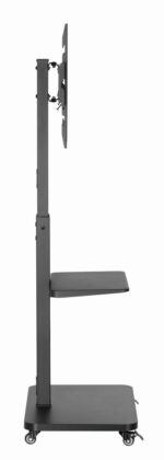 Gembird TVS-75S-02 TV floor stand with caster wheels  37  - 75   black - imagine 4
