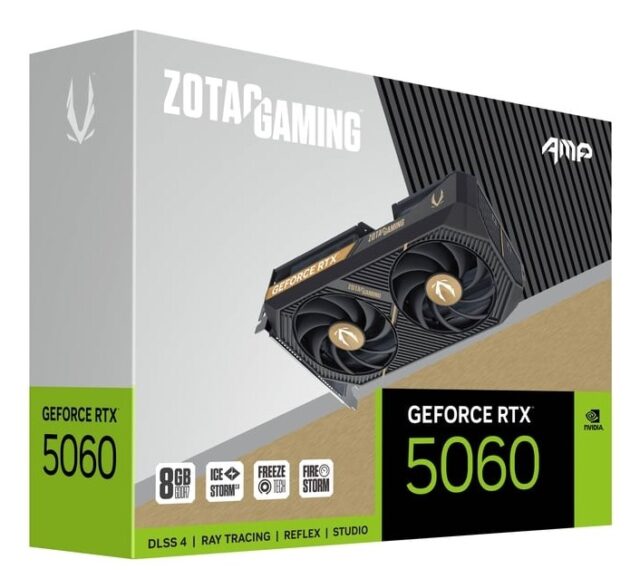 Zotac GAMING GeForce RTX 5060 AMP NVIDIA 8 GB GDDR7 - imagine 7
