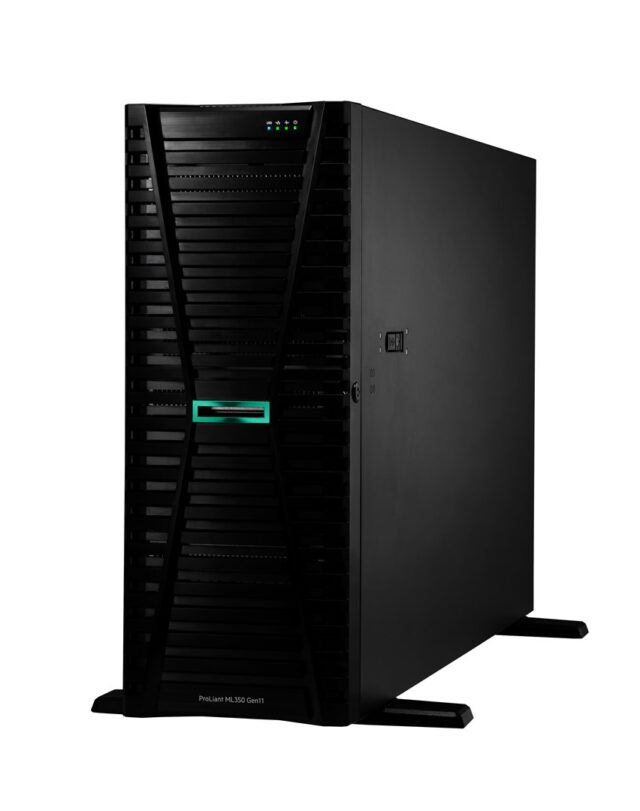 HPE ProLiant ML350 Gen11 4410Y 2.0GHz 12-core 1P 32GB-R MR408i-o 8SFF 1000W RPS Server - imagine 2