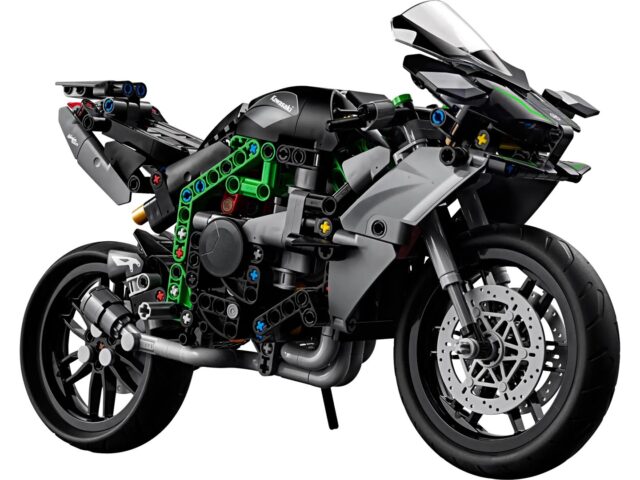 LEGO TECHNIC 42170 Kawasaki Ninja H2R - imagine 3