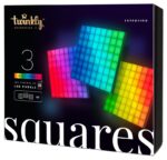 Twinkly Squares Extension Kit Smart lighting kit Black Wi-Fi/Bluetooth - imagine 2