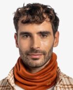 Buff Heavyweight Merino Wool Multifunctional scarf Red - imagine 3